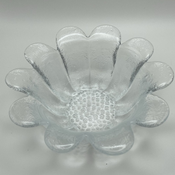 Dartington Daisy Crystal Bowls - Set of 2 Vintage - Picture 1 of 13